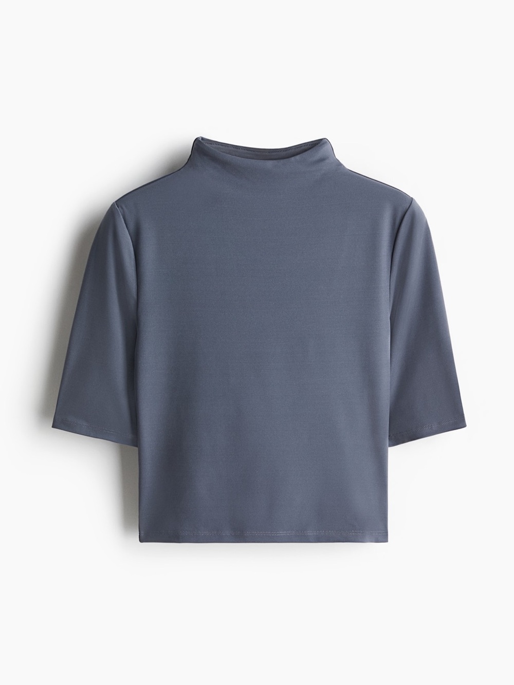 NWT H&M Microfiber Mock Turtleneck Top Size Medium